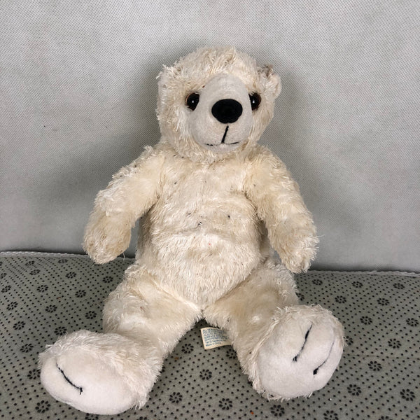 white bear stuffed animal