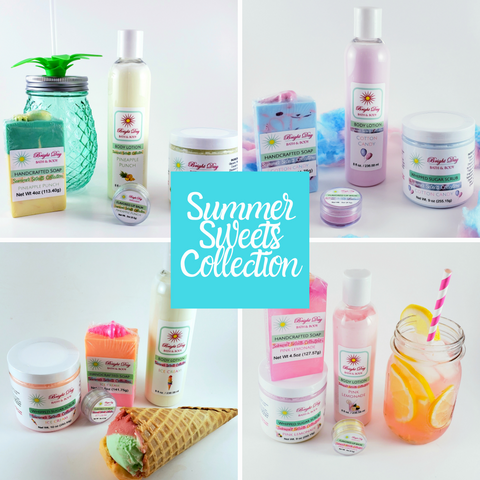 Bath and Body Products - Summer Sweets Collection