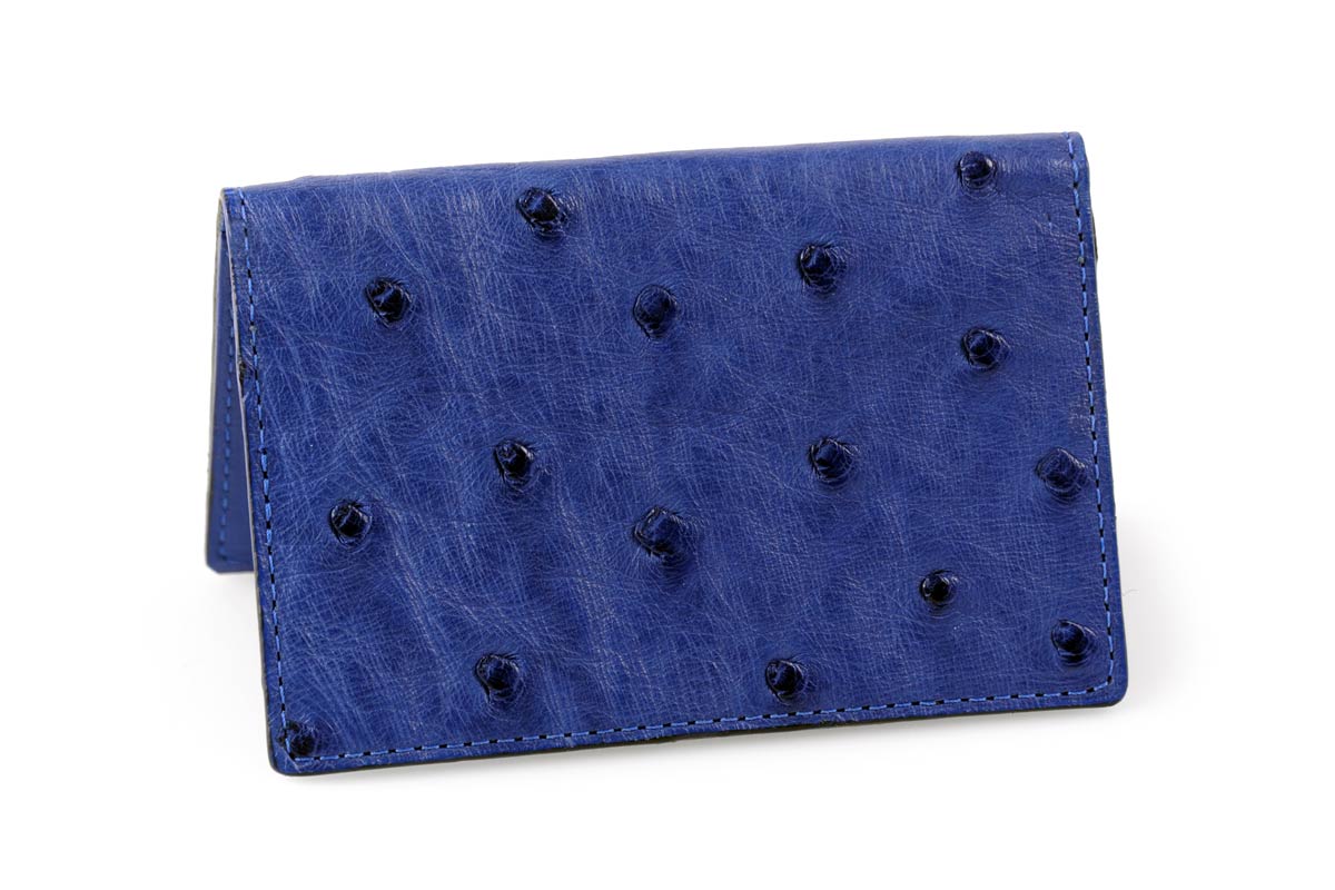 Multiple Wallet Ostrich Leather - Men - Small Leather Goods