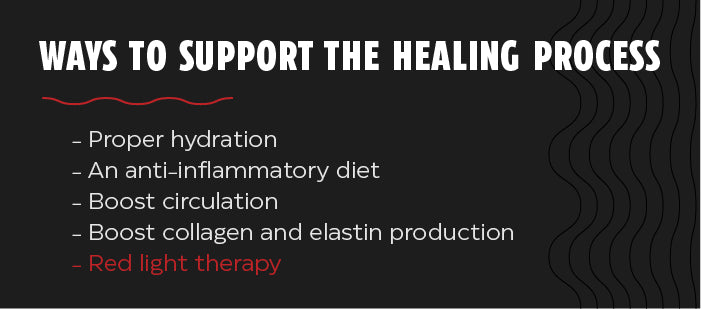 How to support the healing process