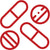 Oral medication icon