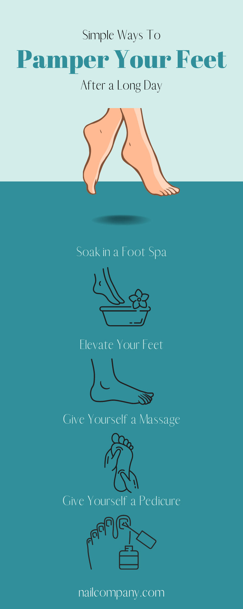 How to pamper your feet!