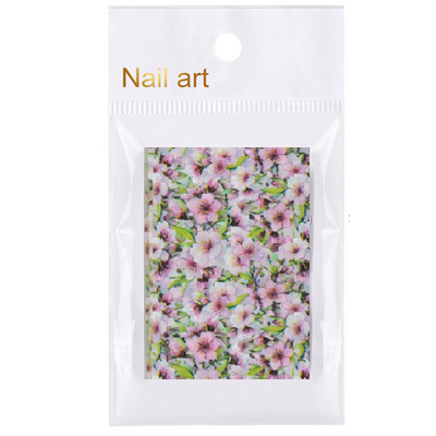 Flower Nail Art Transfer Foil 