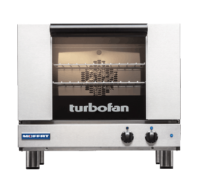 Electric convection oven by turbofan