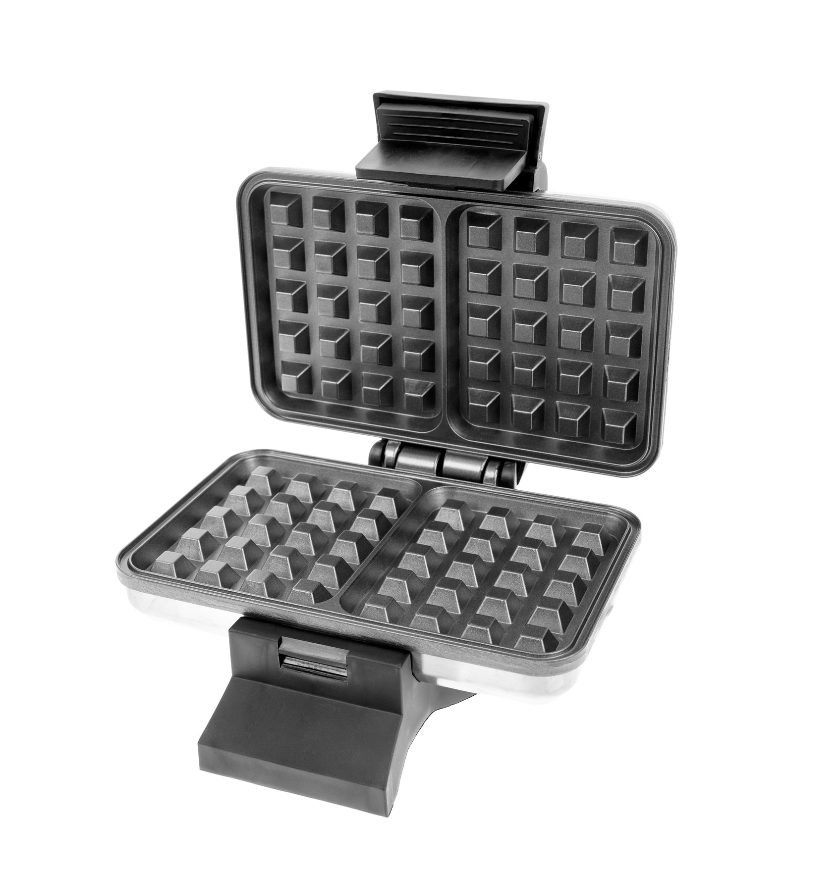 Commercial double electric waffle maker