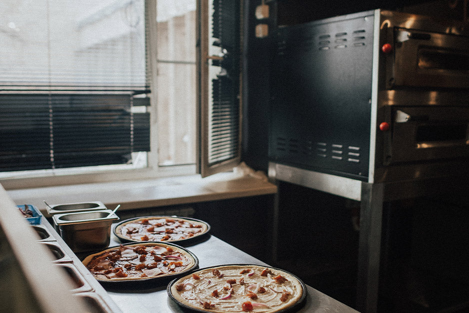 Double pizza oven