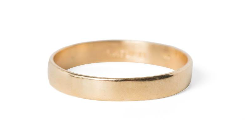 Catbird Tomboy ring, gold ring