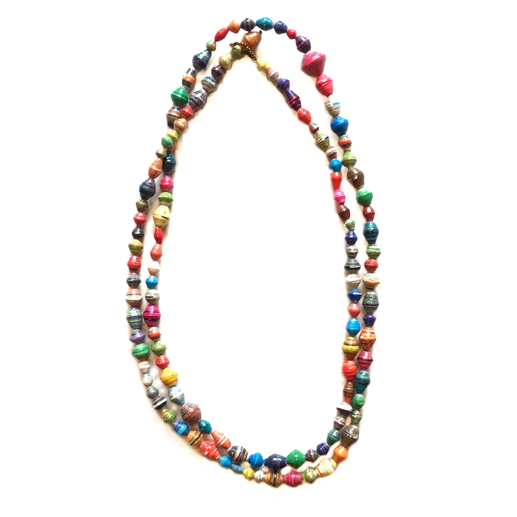 paper bead garland