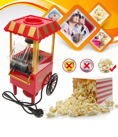 mini popcorn cart