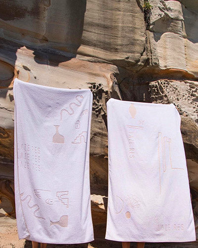 Laze Res Minimalist Designer Beach Towels