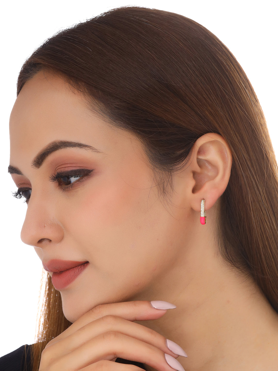 Versace Medusaplaque safetypin Earrings  Farfetch