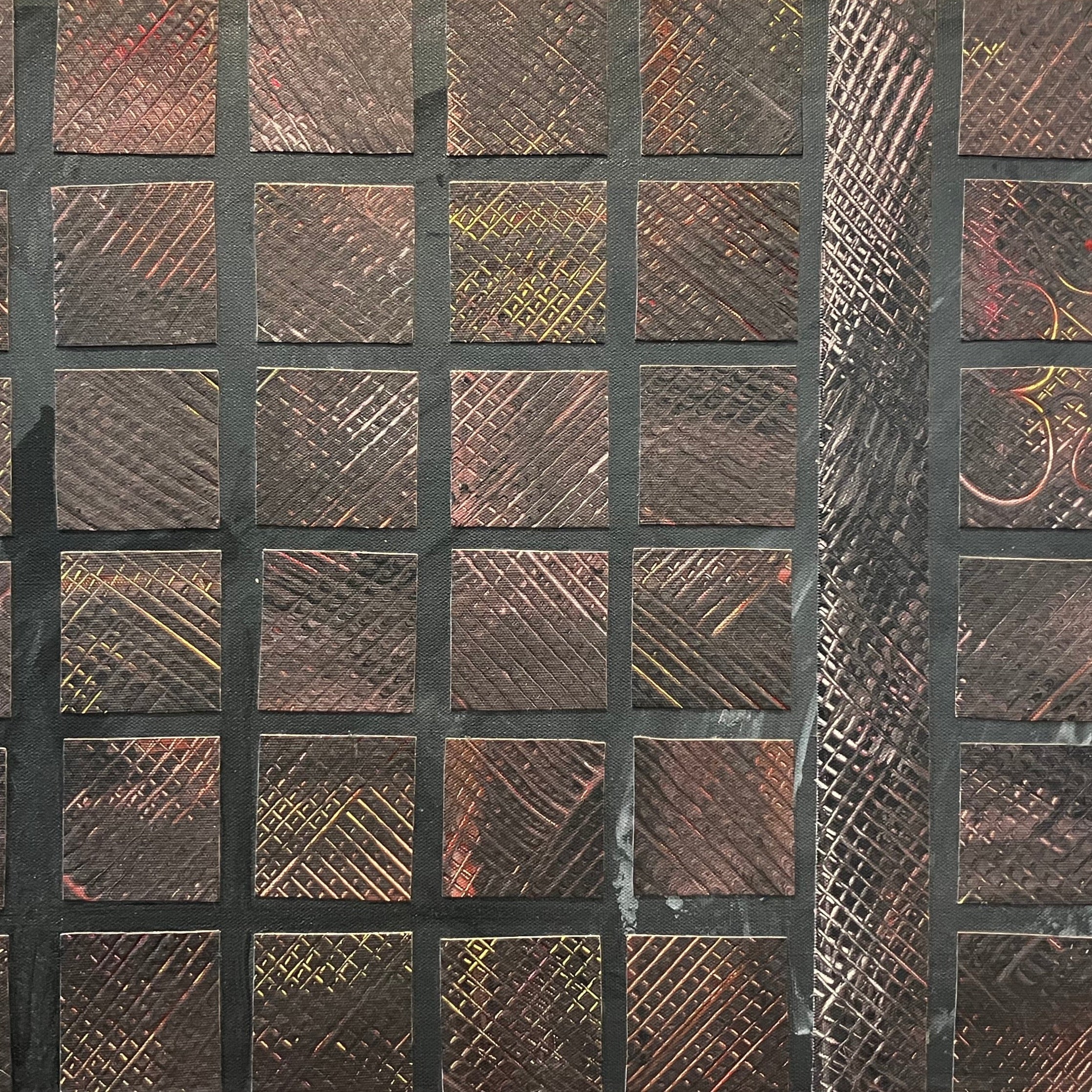 "Life in Pieces" by Naymesh Patel, Acrylic on Canvas