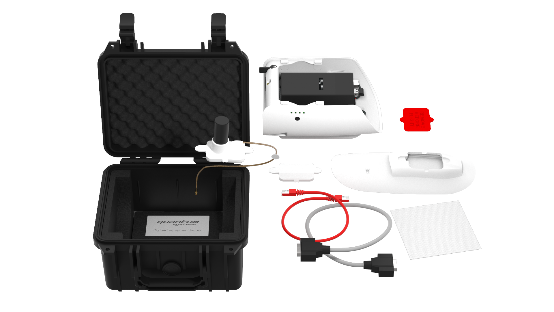 Qube 240 Lidar for Trinity F90+