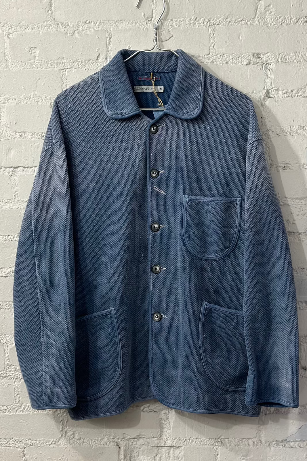Cunningham Jacket - Ltd. Edition - Sashiko Sunfaded Bleu de Travail