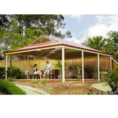 Hip Roof Carport – Elegance and Practicality, comarison with Dutch Gable photo
