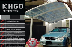 A carport won't just be a benefit for the car owner - a cantilever carport kit now available