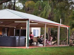 Stunning Patio Design to Transform Your Yard, Hip roof patio