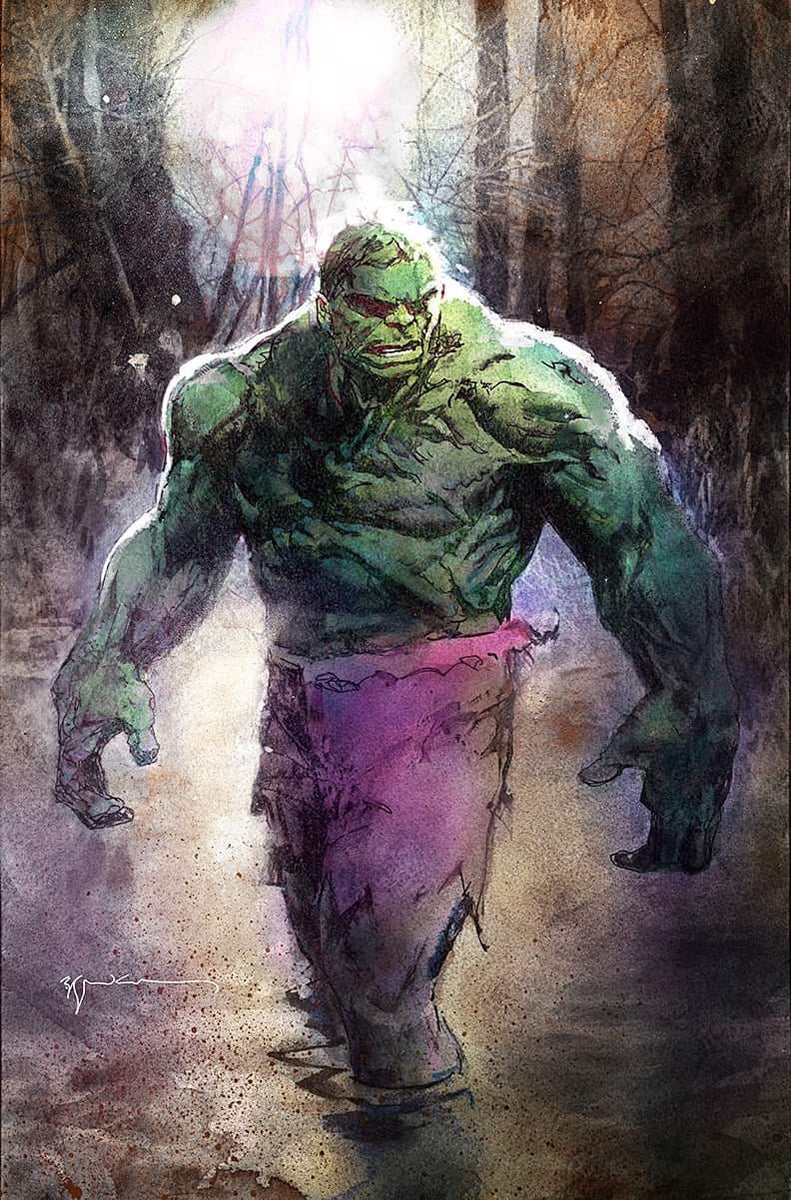 Immortal Hulk #20 Sienkiewicz Exclusive – Bill Sienkiewicz Art