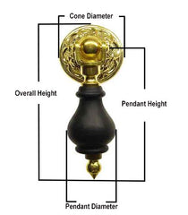 How to measure a Victorian Drop Pull