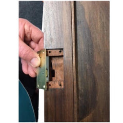 Half Mortise Lock Install