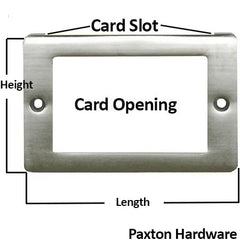 Measure Nickel File card holder