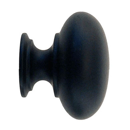 Large Black Cabinet Knobs, 1-1/2 - Paxton Hardware