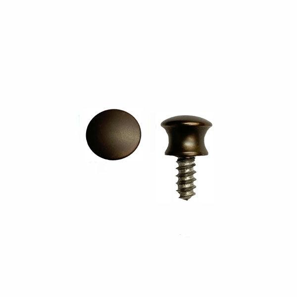 Small Antique Brass Knobs, 1/2 inch - Paxton Hardware