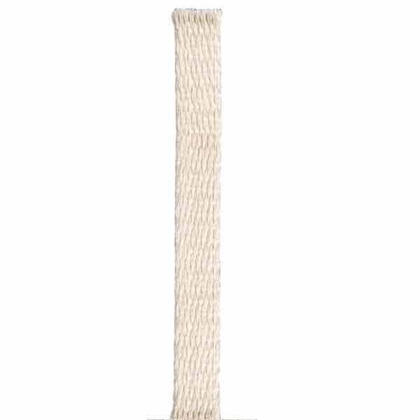 7/8 x 6 Feet Long, Flat Lamp Wick for No. 2 Brass Plated Import Burners (29916R)