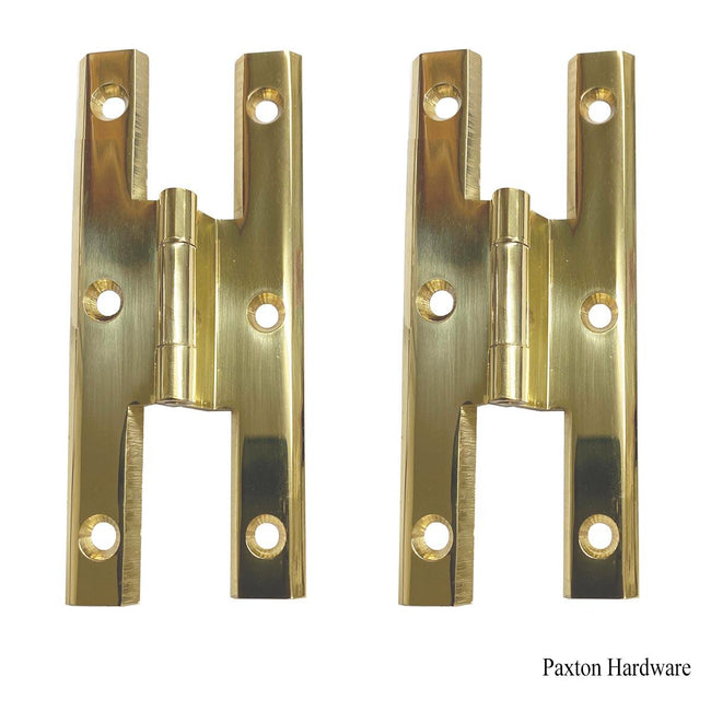 Offset Colonial H Hinges Brass Paxton Hardware Ltd