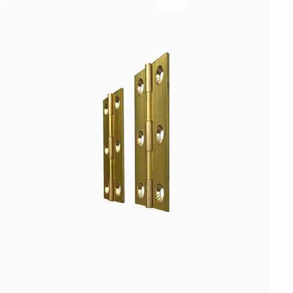 Brass Furniture Hinges 1-1/2 x 7/8 - Paxton Hardware