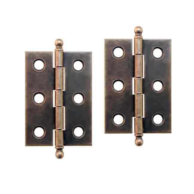 Lift Off Square Knuckle 3.5” x 3.5” Brass Hinge - Alexander Marchant