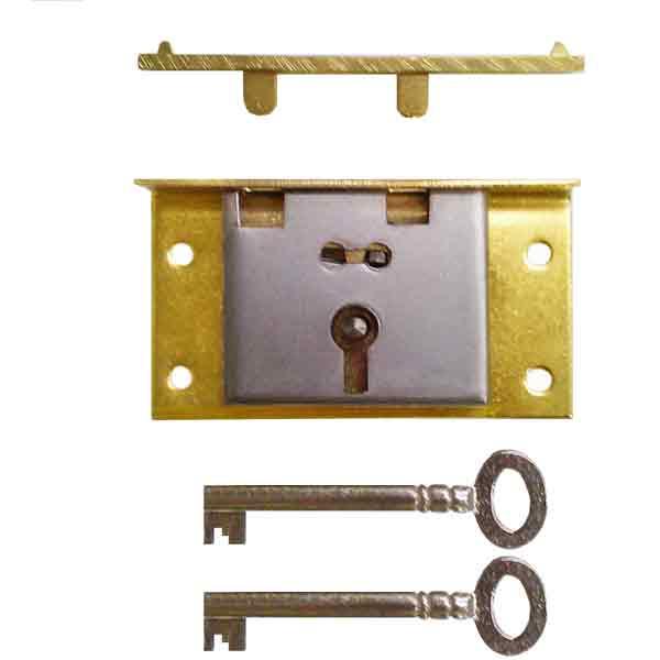 Brass Box Locks, 15/16 to pin - Paxton Hardware