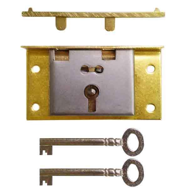 Brass Cabinet Door Locks 11/16 to pin - Paxton Hardware