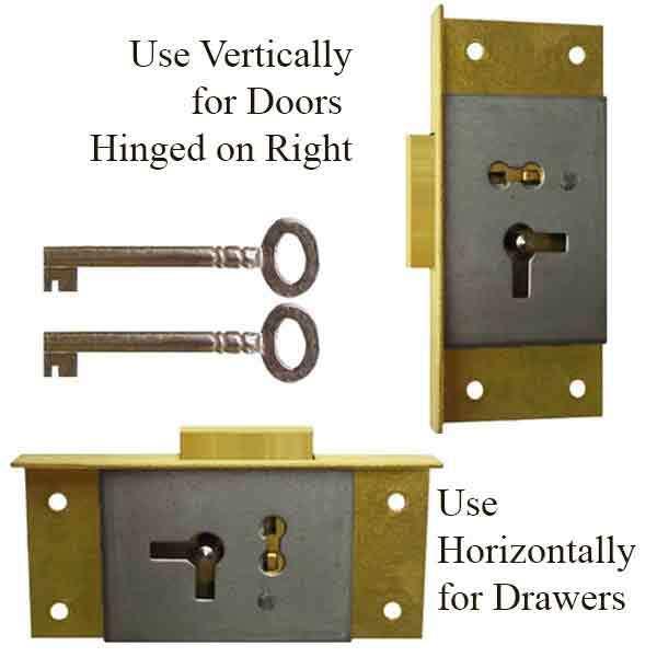 Antique Furniture Locks Medium Hinge Right Paxton Hardware Ltd