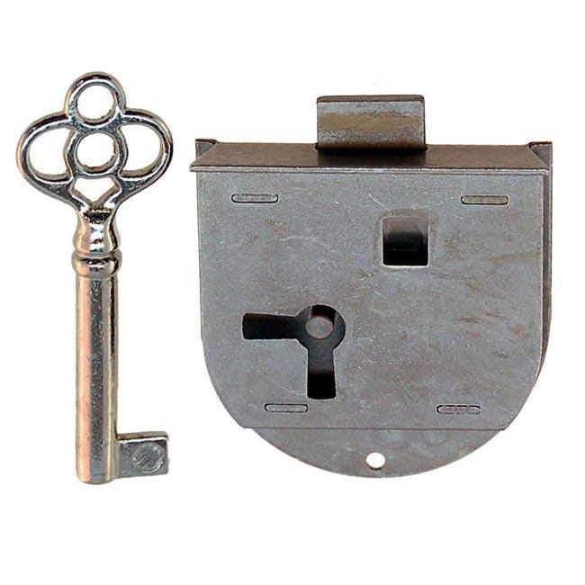 Restorers Classic Half Mortise Desk Lock And Key