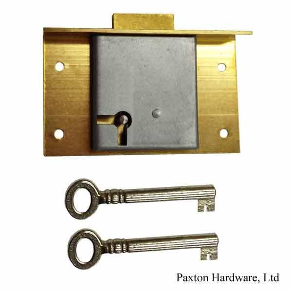 Full Mortise Cabinet and Door Lock with Skeleton Key