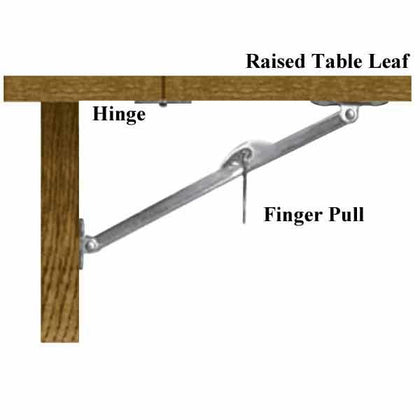 H-505 Steel Drop Leaf Table Hinge, Table Furniture Hardware