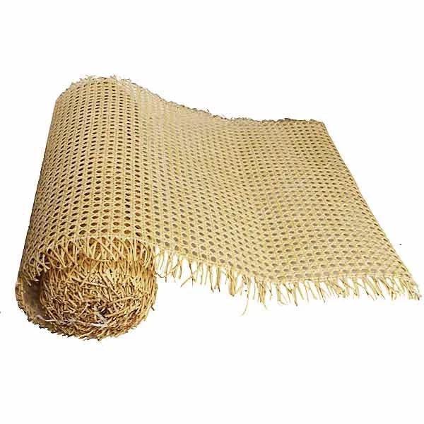 Caning Material 24 in Wide, Natural Rattan Cane Webbing Roll, Pre - Woven  Open Mesh Cane, Cane Webbing Sheets for Chairs, Cabinets, Caning Furniture
