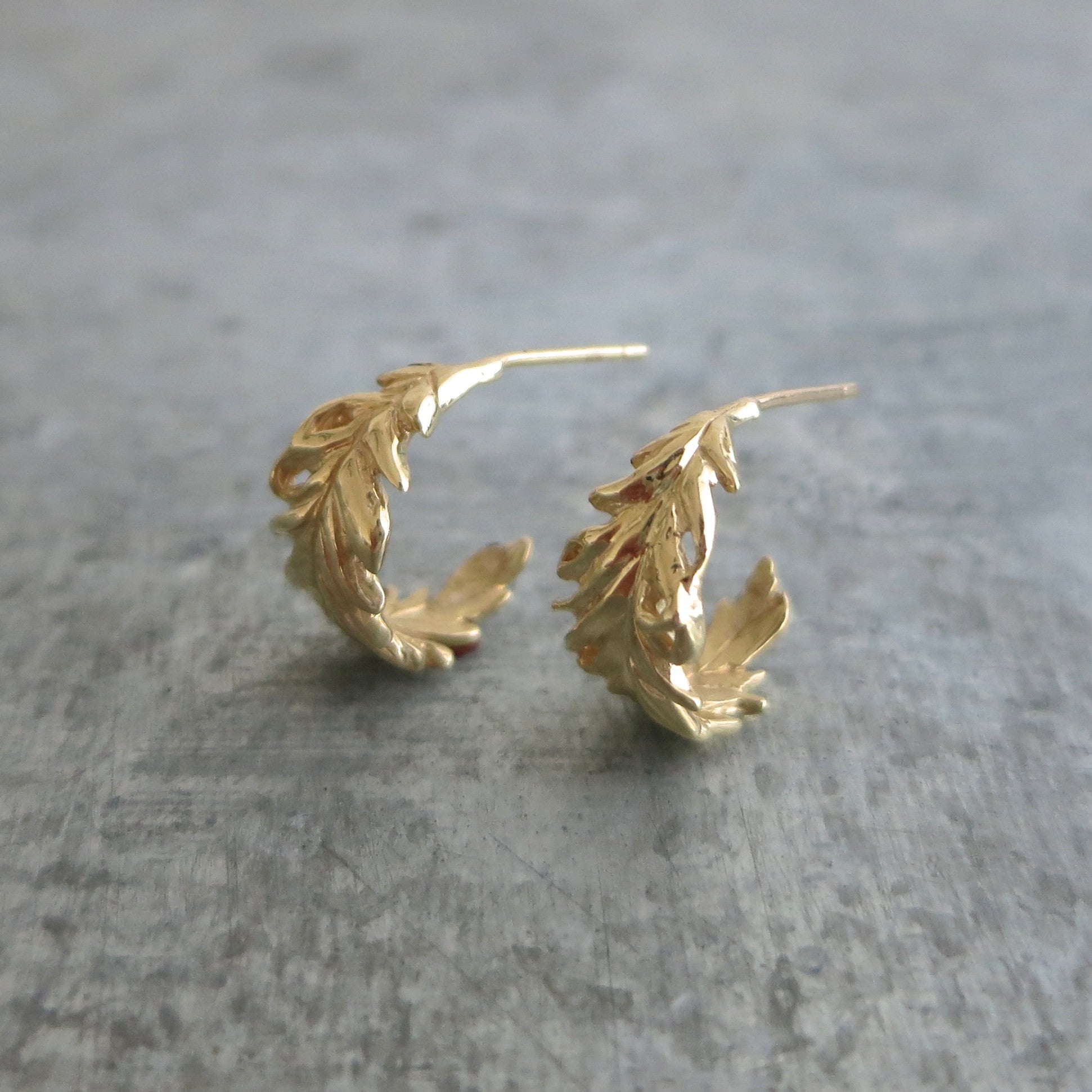 Phoenix Hoop Earring | Gold