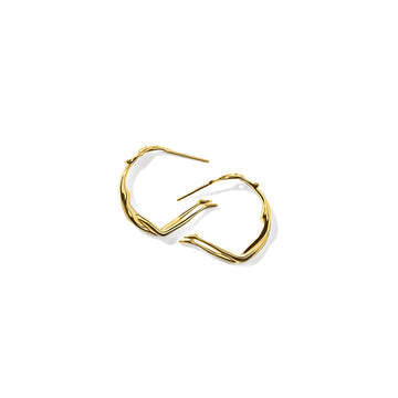 Extra Small Gold Scarlett Hoop Earrings | Minnie Lane Jewelry