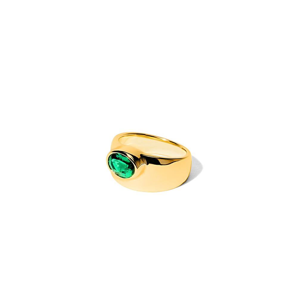 Gold Zelda Ring with Stones | Minnie Lane Jewelry