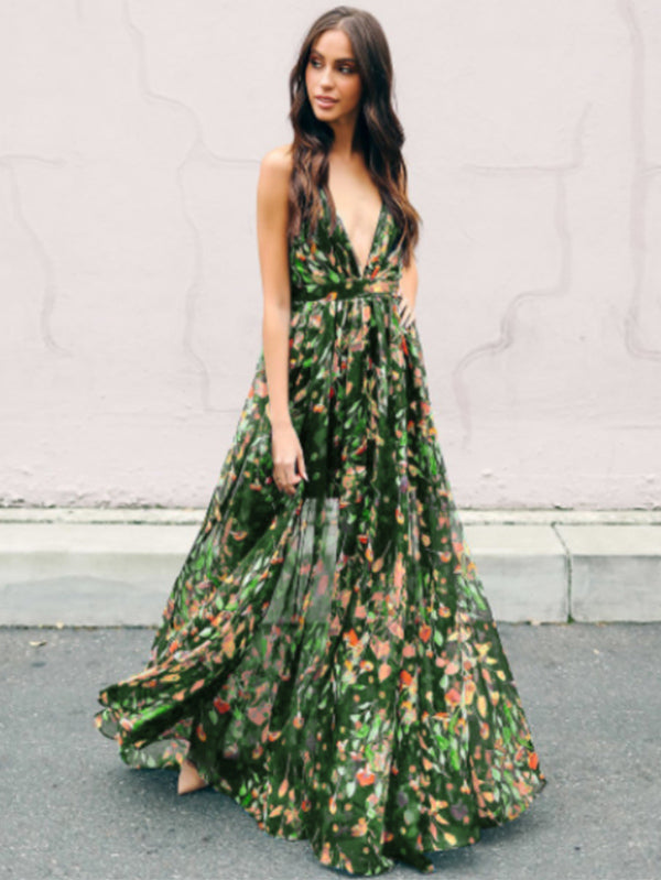 bohemian dress floral