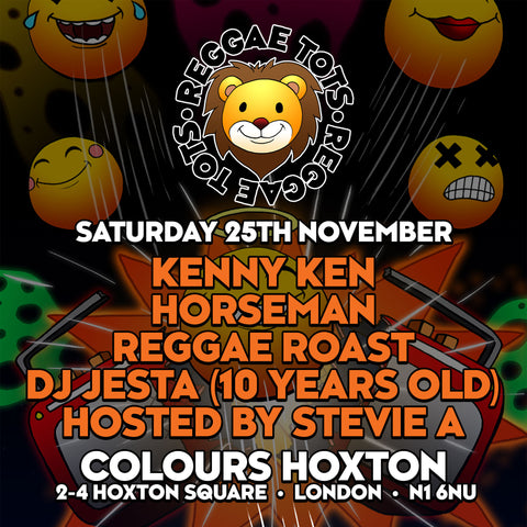 Reggae Tots London - 25th November