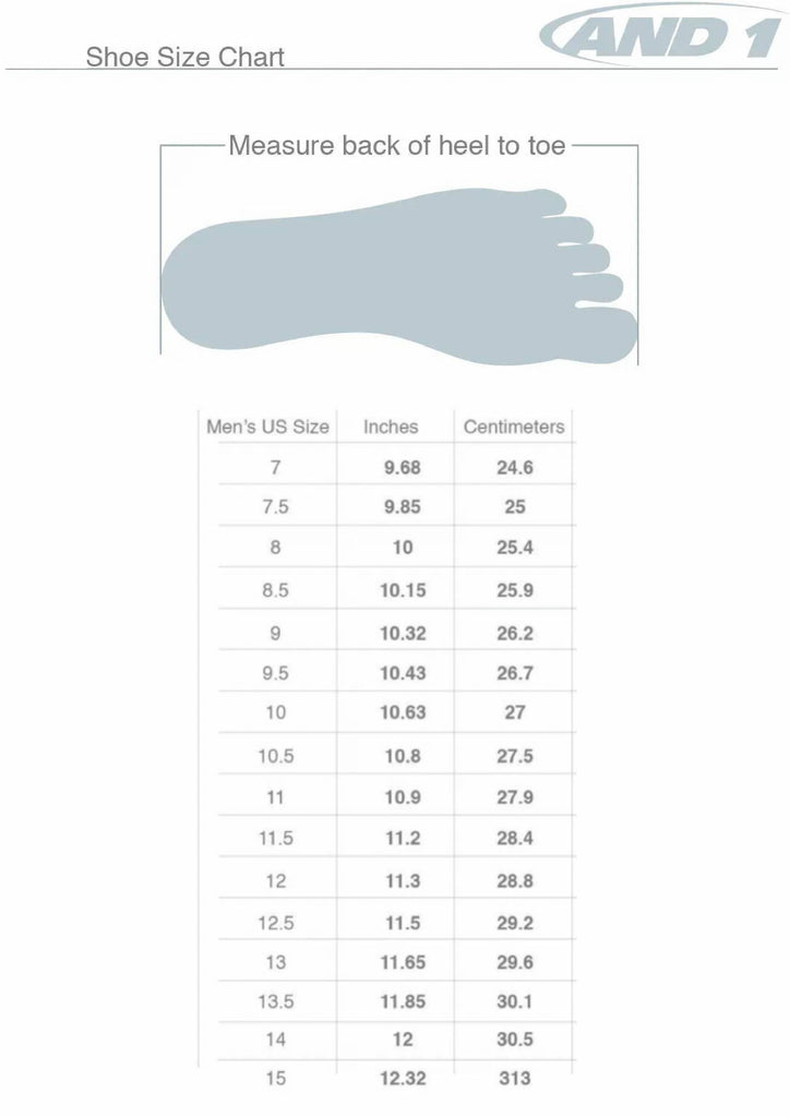 Sizing Charts – AND1.com