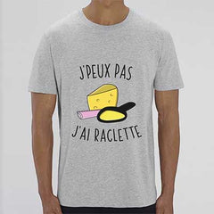 T-Shirt Homme - J'peux pas j'ai raclette