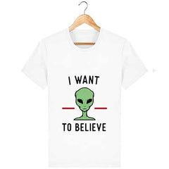 T-Shirt Homme - I want to believe