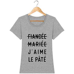 T-shirt Femme - J'aime le pâté