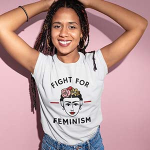 T-shirt Inshinytee - Fight For Feminism Frida