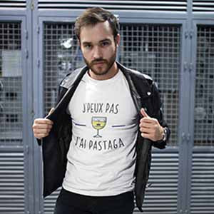 T-shirt Inshinytee - J'peux pas j'ai pastaga