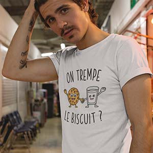 T-shirt Inshinytee - On trmpe le biscuit ?